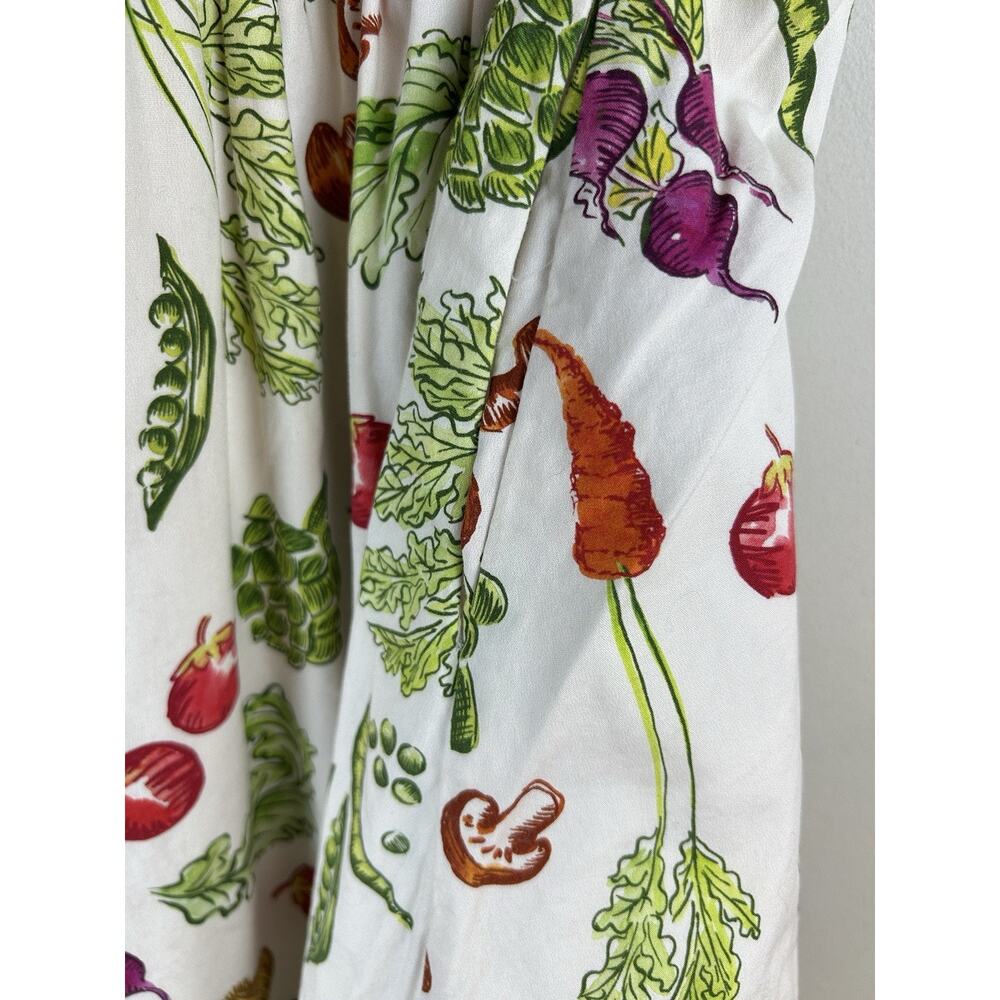 Modcloth Dress XL Retro Style Veggie Pattern Summer Inspired Garden Whimsical - Picture 9 of 12